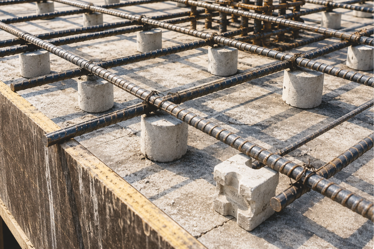 Concrete Cover Blocks With Wire
