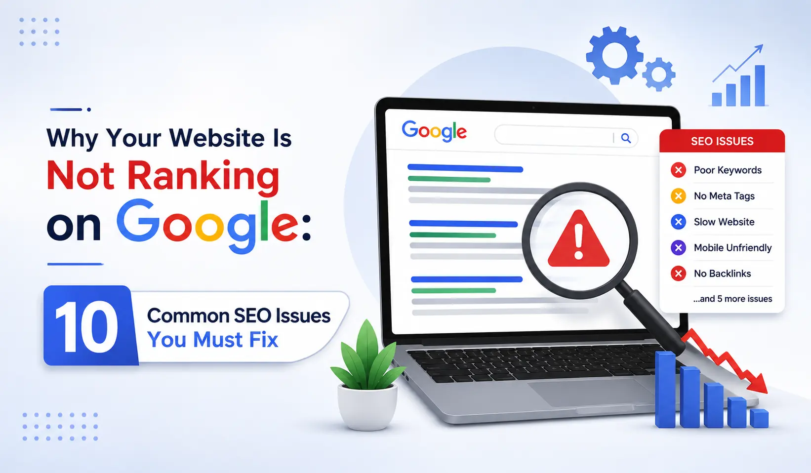 Why Website Is Not Ranking on Google