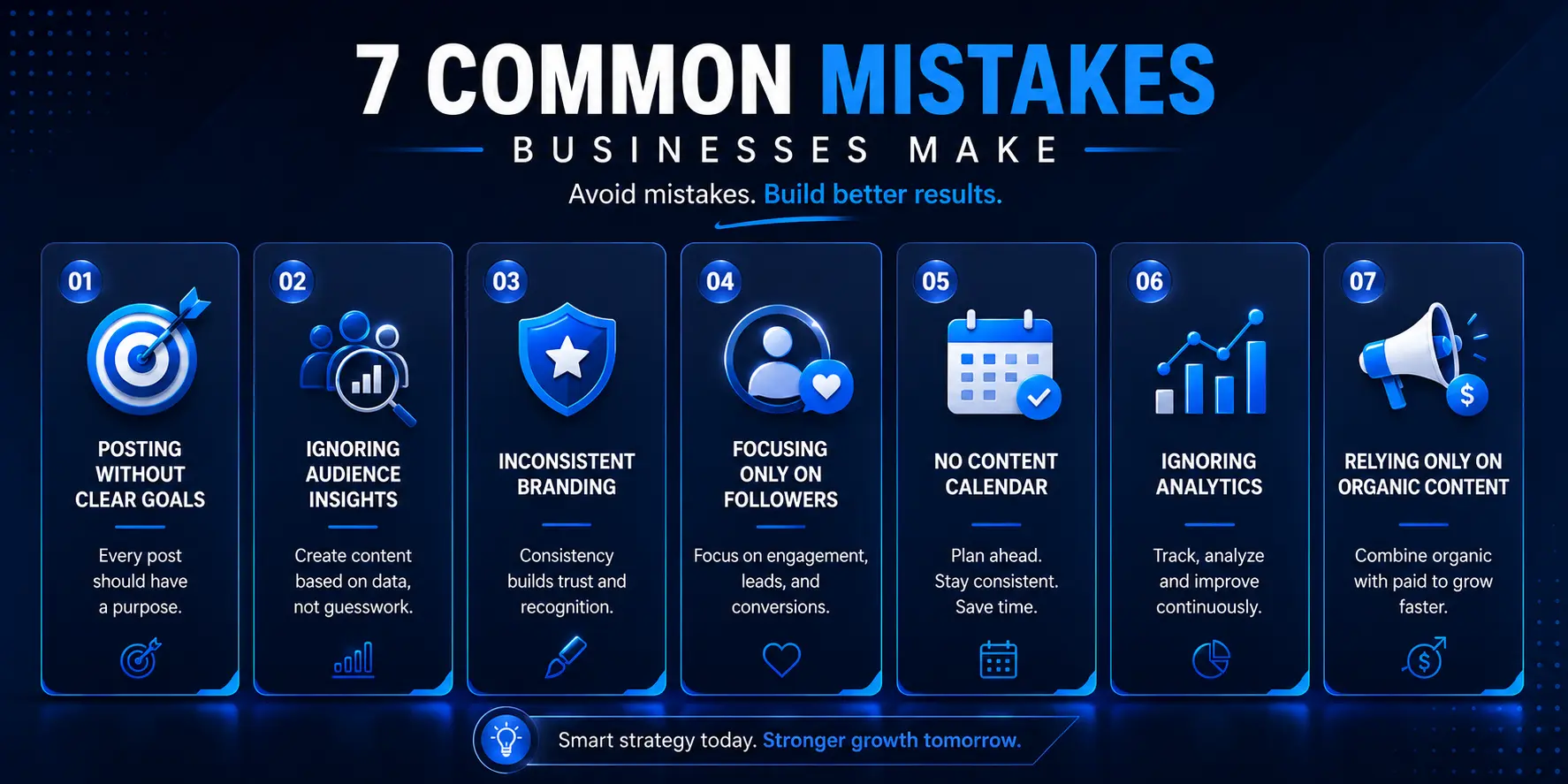 Common mistakes businesses make